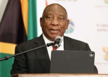 Le président d'Afrique du Sud Cyril Ramphosa