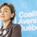 Christine Fréchette a succédé à François Legault comme cheffe de la CAQ et première ministre du QuébeC