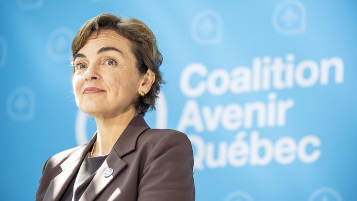 Christine Fréchette a succédé à François Legault comme cheffe de la CAQ et première ministre du QuébeC