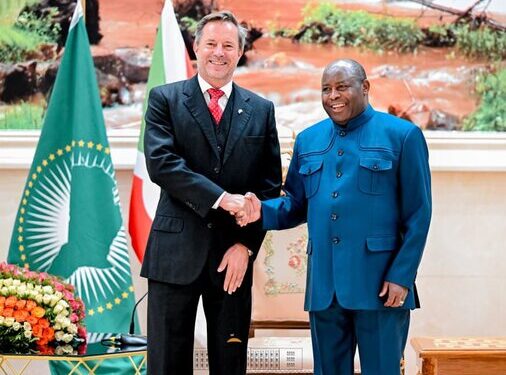 Le président burundais Évariste Ndayishimiye